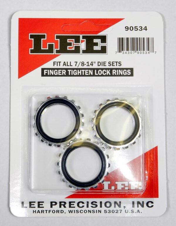 Lee Die Lock Rings - 3/ct - Precision Shot Firearms