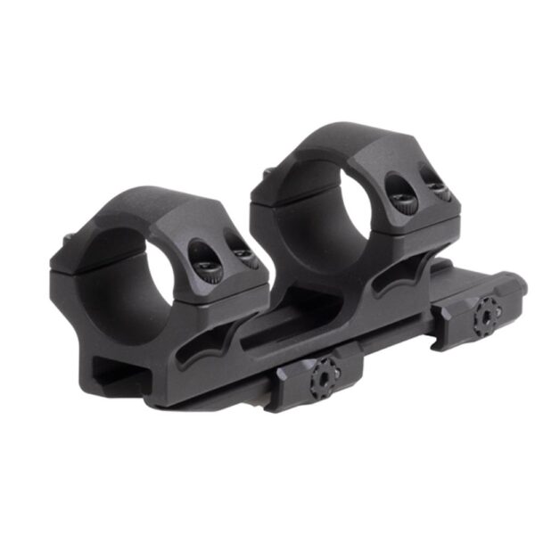 Leapers 1-Piece UTG ACCU-SYNC QR Cantilever Mount 1" Medium 34mm Offset - Matte Black - Precision Shot Firearms
