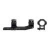Leapers 1-Piece UTG ACCU-SYNC QR Cantilever Mount 1" Medium w 50mm Offset - Matte Black - Precision Shot Firearms