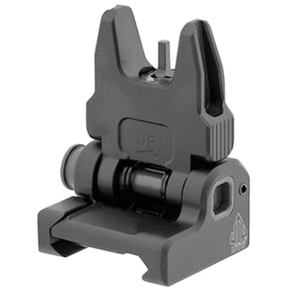 UTG ACCU-SYNC Spring-Loaded AR15 Flip-up Front Sight Black - Precision Shot Firearms