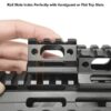 Leapers UTG Super Slim Picatinny Riser Mount 1 Inch High 3 Slots - Precision Shot Firearms