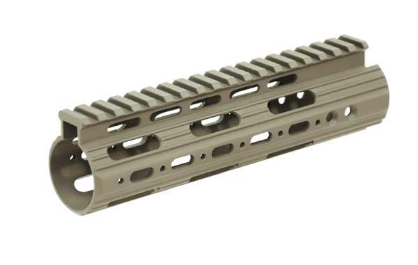 Leapers UTG Pro AR-15 7inch Super Slim Free Float Handguard-FDE Cerakote - Precision Shot Firearms