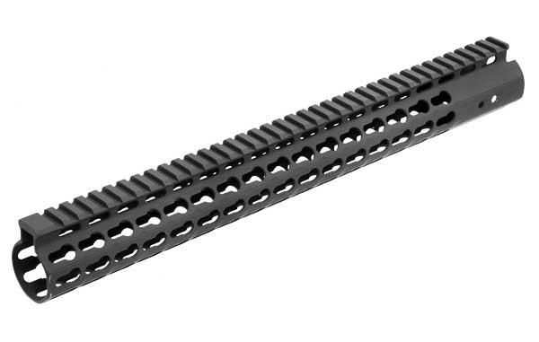 Leapers UTG Pro AR-15 15inch SuperSlim Free Float Keymod Compatible Rail - Precision Shot Firearms