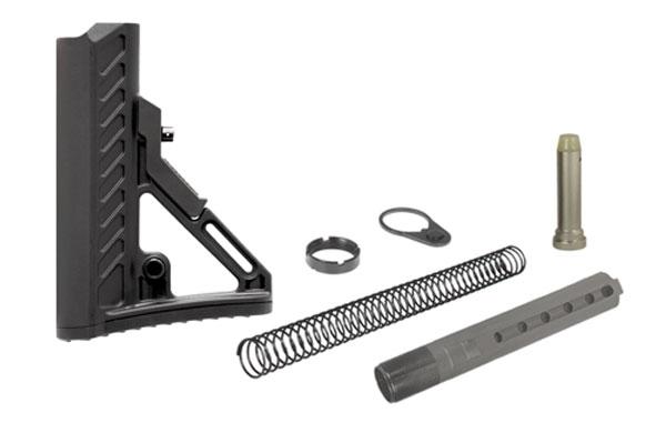 Leapers UTGPRO Model 4 Ops Ready S2 Mil-spec Stock Kit - Black - Precision Shot Firearms