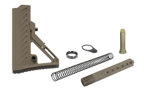 Leapers UTG PRO Model 4 Ops Ready S2 Mil-spec Stock Kit - Flat Dark Earth - Precision Shot Firearms
