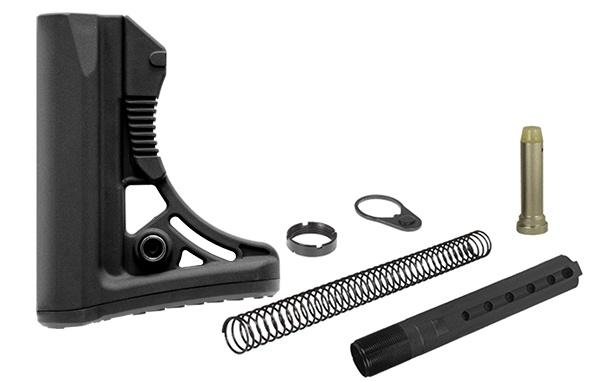 Leapers UTG PRO Model 4 Ops Ready S3 Mil-spec Stock Kit - Black - Precision Shot Firearms