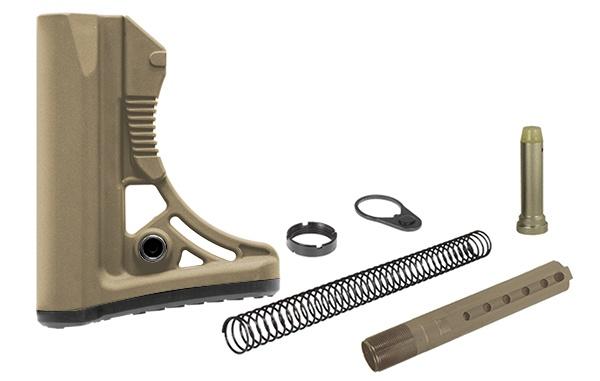 Leapers UTG PRO Model 4 Ops Ready S3 Mil-spec Stock Kit - Flat Dark Earth - Precision Shot Firearms
