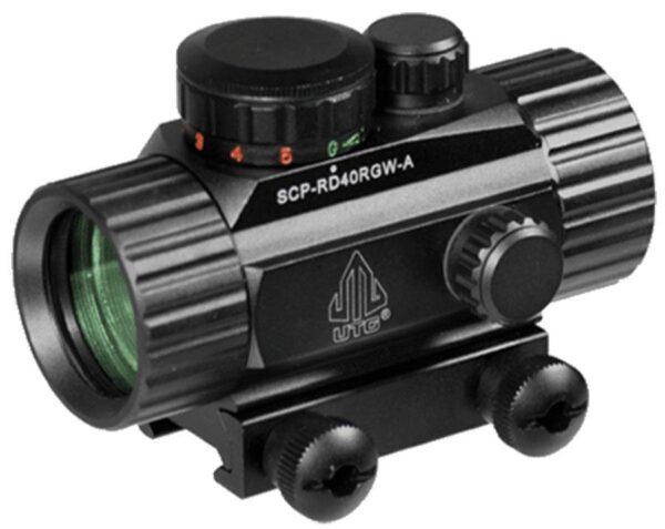 Leapers UTG 3.8" ITA Red/Green CQB Dot Sight with Integral QD Mount - Precision Shot Firearms