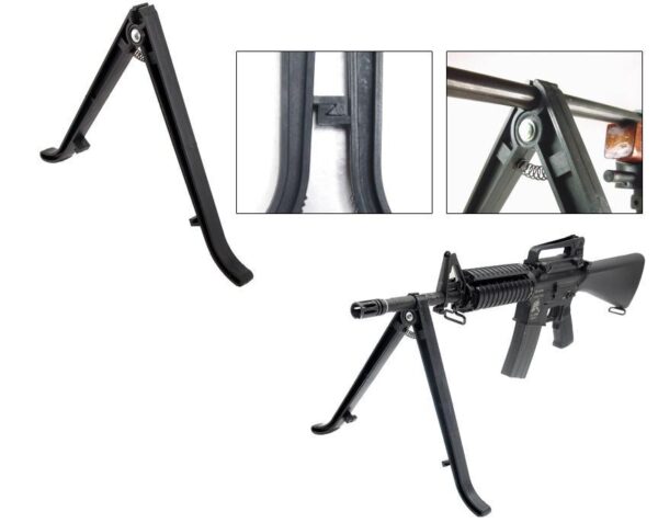 Leapers Synthetic Clamp-on Bipod - Precision Shot Firearms