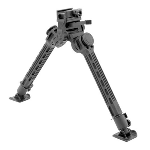 Leapers UTG Big Bore Full Stability Bipod 9"-14" Center Height Black - Precision Shot Firearms