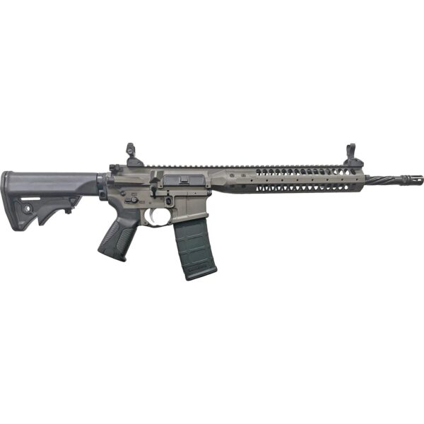 LWRC IC SPR Billet Rifle 5.56 NATO 30rd Magazine 16.1" Barrel Tungsten Grey - Precision Shot Firearms