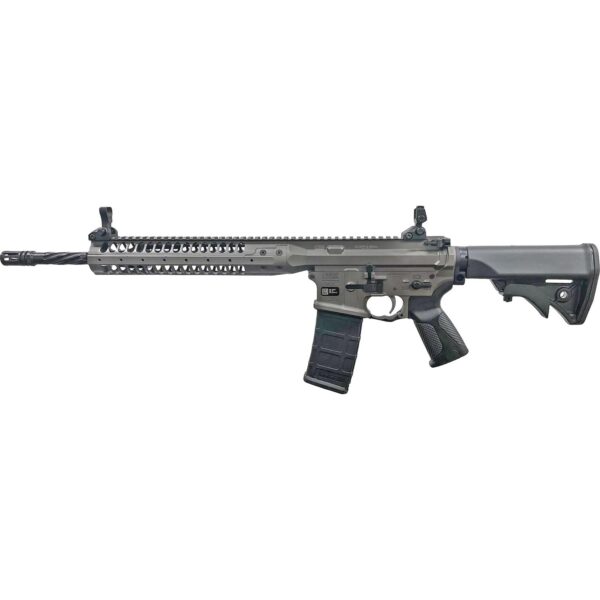 LWRC IC SPR Billet Rifle 5.56 NATO 30rd Magazine 16.1" Barrel Tungsten Grey - Precision Shot Firearms