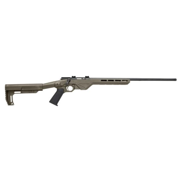 Citadel Trakr Rifle 17 HMR 5rd Magazine 21" Barrel FDE - Precision Shot Firearms