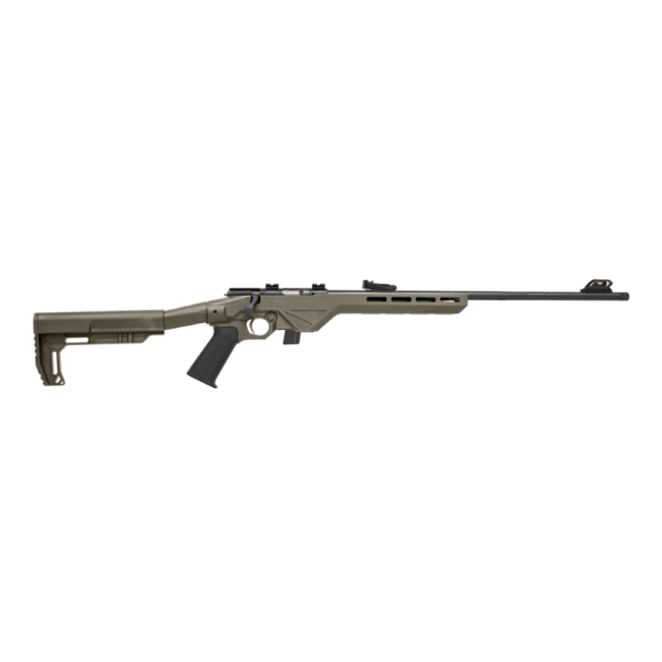 Citadel Trakr Bolt Action Rifle .22 LR 10rd Magazine 18" Barrel FDE - Precision Shot Firearms