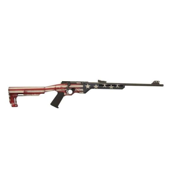 Citadel TRAKR Rifle .22 LR 10rd Magazine 18" Cerekoted Barrel Flag Stock - Precision Shot Firearms
