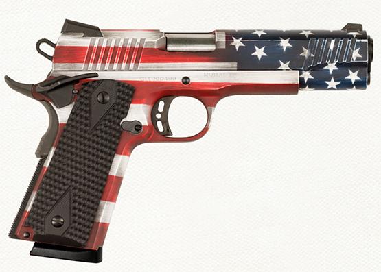Citadel 45acp 1911 A1 FSP USA CERA BLK RWB 5" BBL - Precision Shot Firearms