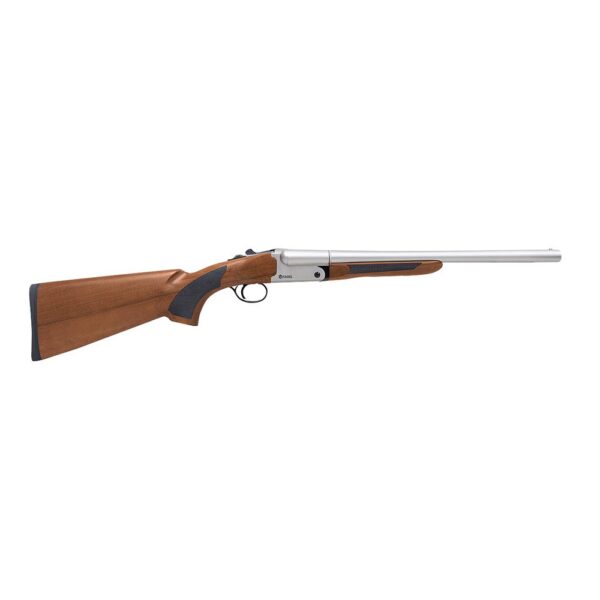 Legacy Sports Citadel Boss SxS Shotgun 20ga 3" Chamber 2rd Capacity 18.5" Barrel Nickel Walnut Stock - Precision Shot Firearms