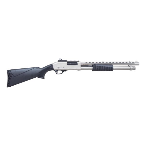 Citadel Mariner Shotgun 12ga 3" Chamber 4rd Capacity 18.5" Barrel Synthetic Stock Nickel Finish - Precision Shot Firearms