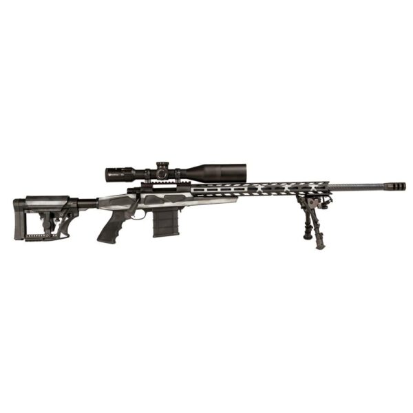 Howa Carbon Flag Chassis Rifle 6.5 Creedmoor 10rd Magazine 24" Barrel Greyscale Flag - Precision Shot Firearms
