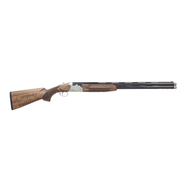 Pointer FT912 O/U Shotgun 12ga 3" Chamber 2rd Capacity 28" Barrel Silver Receiver/Walnut Stock - Precision Shot Firearms