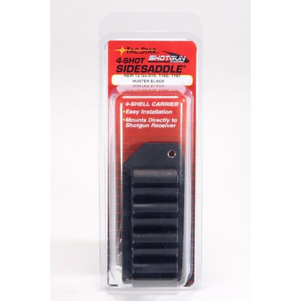 TacStar 4-Shot SideSaddle Shotshell Carrier for 12 ga Rem 870 - Precision Shot Firearms