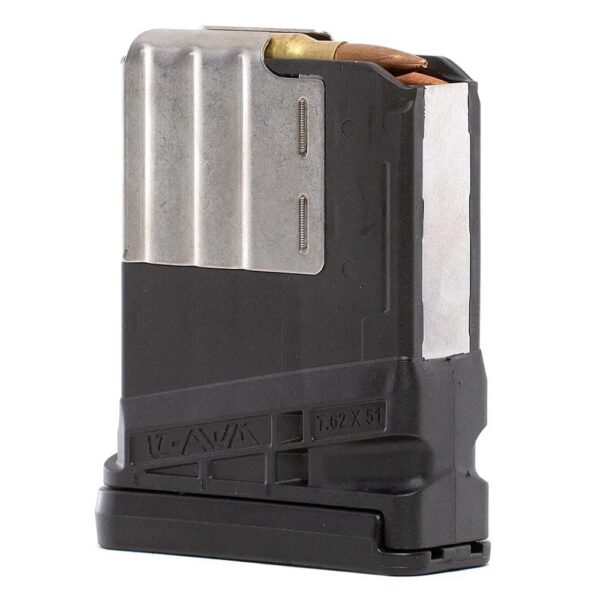 Lancer L7AWM Gen 2 Rifle Magazine Black .308 Win/7.62x5mm/6.5 Creedmoor 10/rd - Precision Shot Firearms