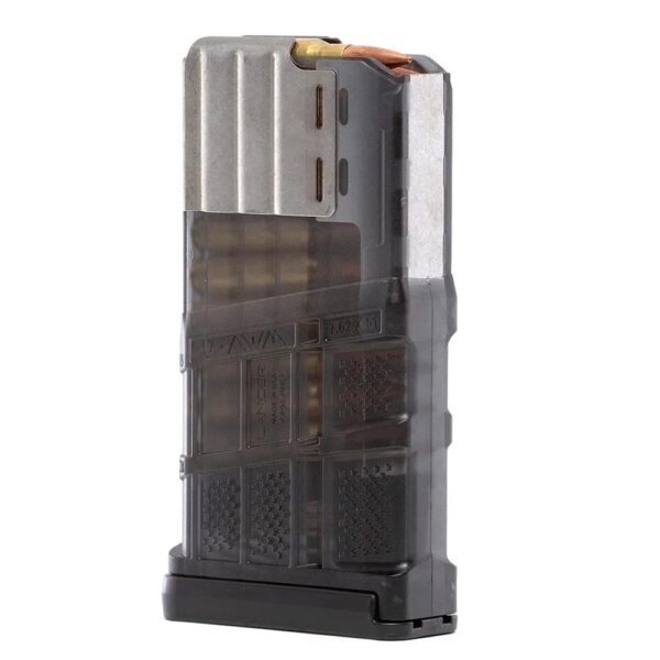 Lancer L7AWM Rifle Magazine Translucent Smoke .308 Win/7.62x5mm/6.5 Creedmoor 20/rd - Precision Shot Firearms