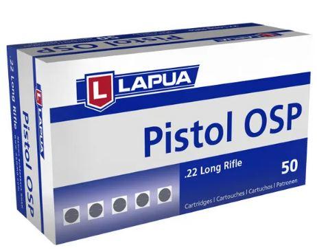 .22 LR PISTOL OSP - BOX 50 RDS - Precision Shot Firearms