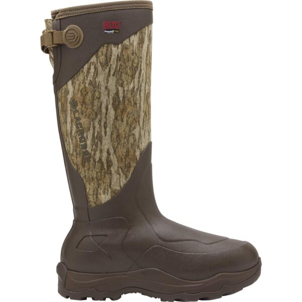 LaCrosse Alpha Agility 17" Boots 800G Insulated Mossy Oak Bottomland Size 13 - Precision Shot Firearms
