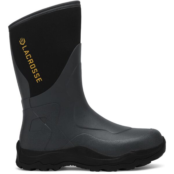 LaCrosse Alpha Agility Field Boot 12" Black/Gray Size 12 - Precision Shot Firearms