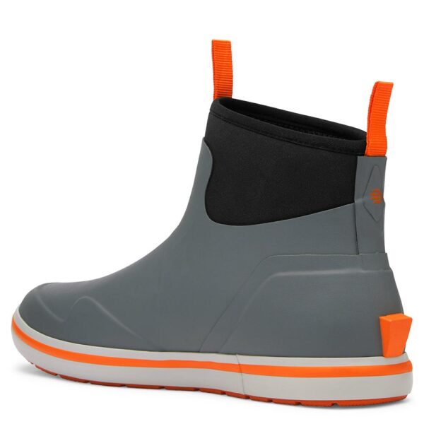 LaCrosse Mens Alpha Deck Boot 6" Grey/Orange Size 12 - Precision Shot Firearms