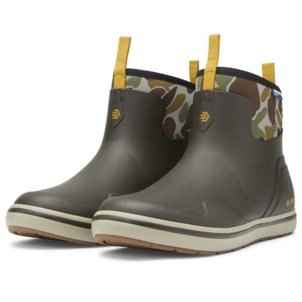 LaCrosse Mens Alpha Deck Boot 6" Olive/Camo Size 11 - Precision Shot Firearms