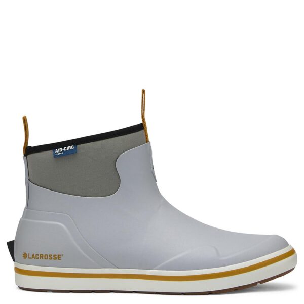 LaCrosse Mens Alpha Deck Boot 6" Wild Dove Grey Size 10 - Precision Shot Firearms