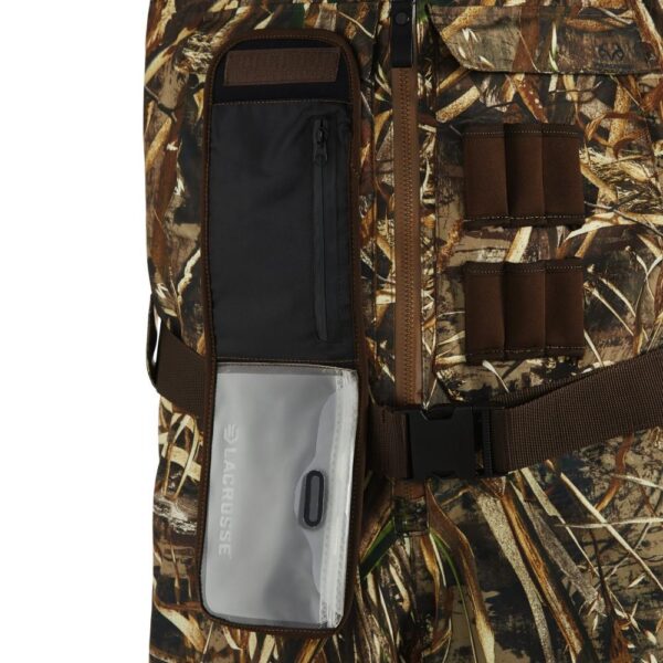 LaCrosse Alpha Agility Select Waders Front Zip Mossy Oak Bottomland 11 - Precision Shot Firearms