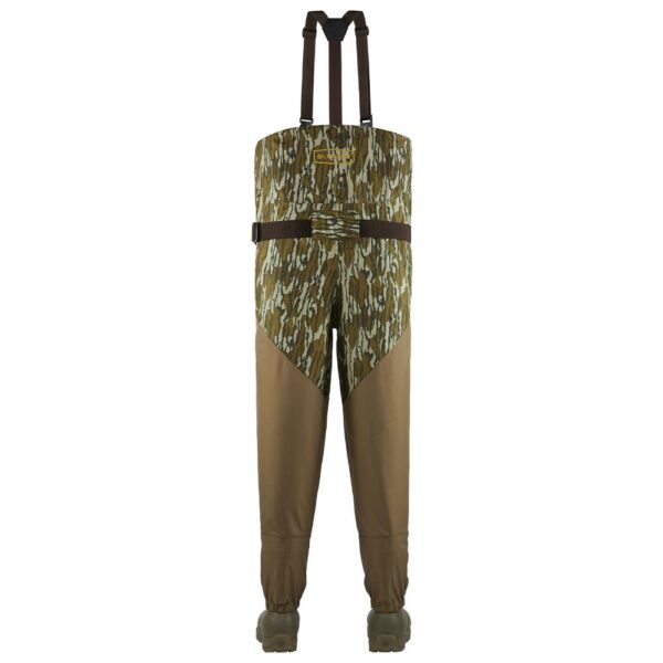 LaCrosse Alpha Agility Select Waders Front Zip Mossy Oak Bottomland 8 - Precision Shot Firearms