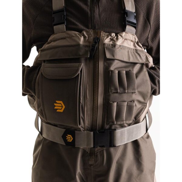 Lacrosse Alpha Agility Select Zip Waders Brown 1600G Size 9 - Precision Shot Firearms