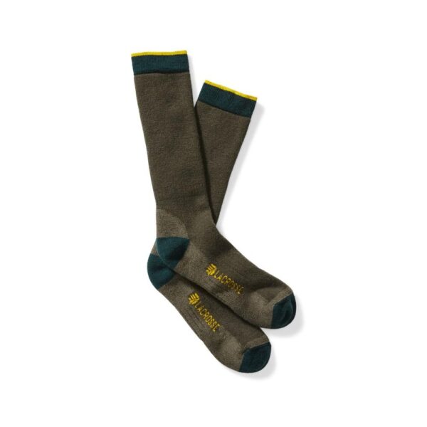 LaCrosse Men's Merino Midweight Sock Crew OD Green M - Precision Shot Firearms