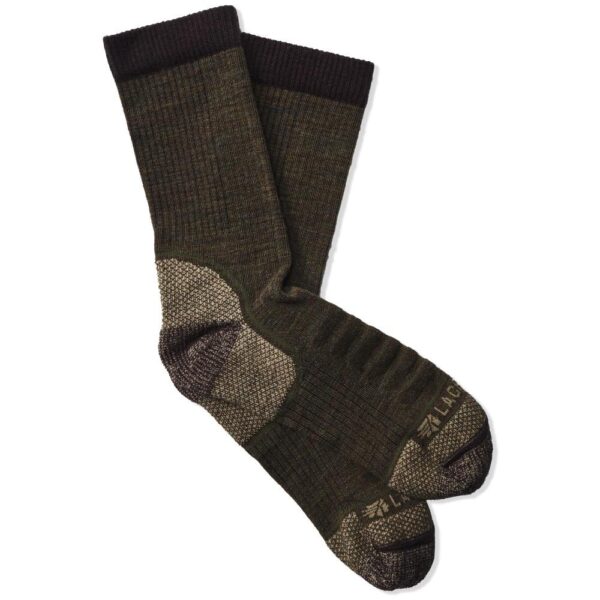 LaCrosse Lightweight Copper Socks Crew Olive M - Precision Shot Firearms