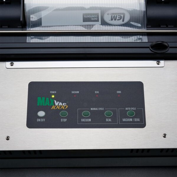 LEM Products MaxVac 1000 Vacuum Sealer w/Bag Holder & Cutter - Precision Shot Firearms