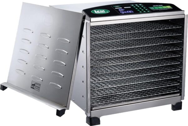 LEM Products Big Bite Digital Stainless Steel 10-Tray Dehydrator - Precision Shot Firearms