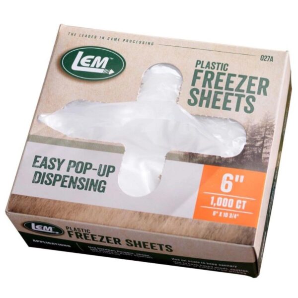 LEM Products 6 x 10 3/4 Freezer Sheets 1000/ct - Precision Shot Firearms