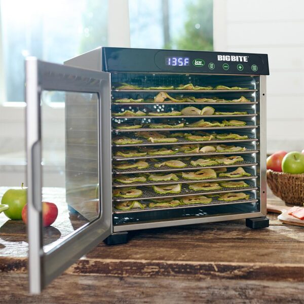 LEM BigBite 10-Tray Stainless Steel Dehydrator - Precision Shot Firearms