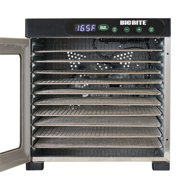 LEM BigBite 10-Tray Stainless Steel Dehydrator - Precision Shot Firearms