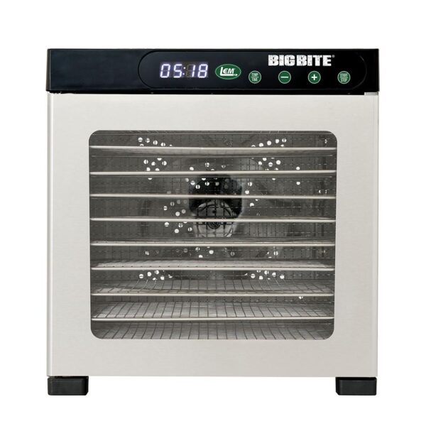 LEM BigBite 10-Tray Stainless Steel Dehydrator - Precision Shot Firearms