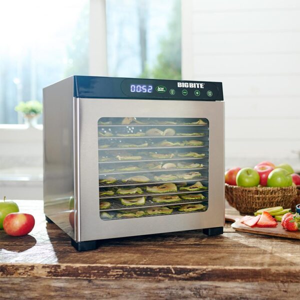 LEM BigBite 10-Tray Stainless Steel Dehydrator - Precision Shot Firearms