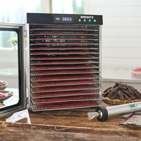 LEM BigBite 16-Tray Stainless Steel Dehydrator - Precision Shot Firearms