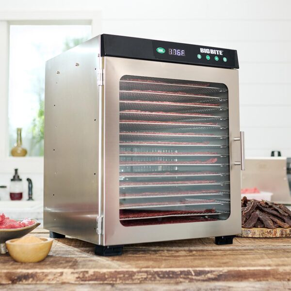 LEM BigBite 16-Tray Stainless Steel Dehydrator - Precision Shot Firearms