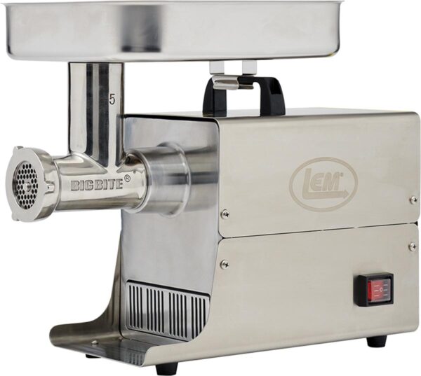 LEM Products #5 Big Bite Stainless Steel Electric Grinder - Precision Shot Firearms