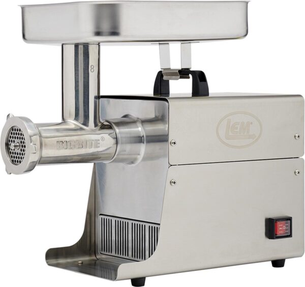 LEM Products #8 Big Bite Stainless Steel Electric Grinder - Precision Shot Firearms
