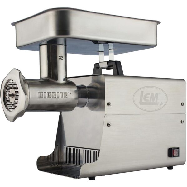 LEM Products #32 Big Bite Stainless Steel Electric Grinder - Precision Shot Firearms